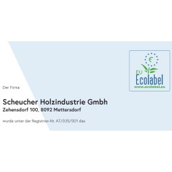 Scheucher Ecolabel