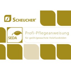 Scheucher Pflegeanweisungen für Parkett